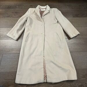 Talbots Cream Pea Coat